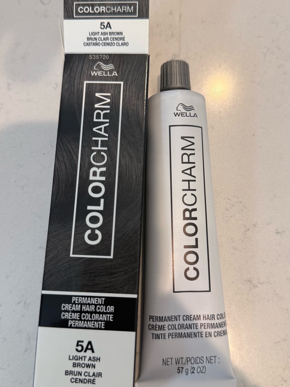 Wella ColorCharm Permanent Cream Hair Color - Light Ash Brown (5A)